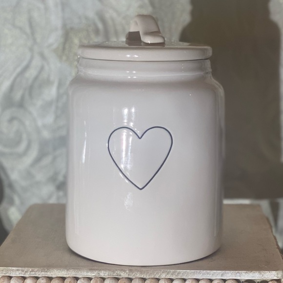 Rae Dunn Other - Rae Dunn Large Heart Canister
